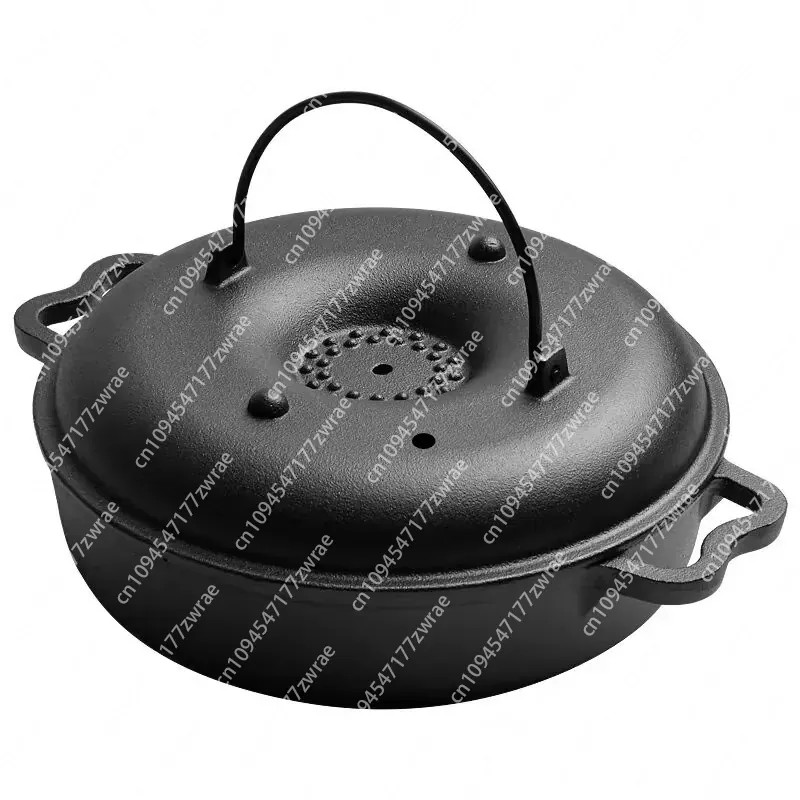 Camp Dutch Oven Cast - 2023 New Pre-Seasoned Cast Iron Dutch