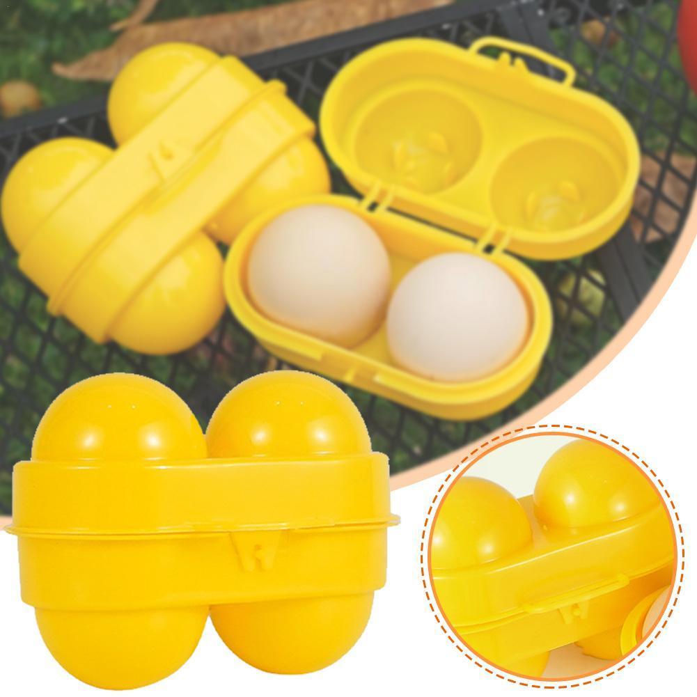 2 Grid Egg Storage Box Contain - Camping Cooking Organizer review and price